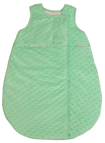 PamperSack Minky Green